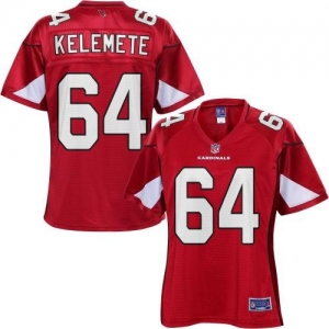 Pro Line Women's Arizona Cardinals Senio Kelemete Team Color Jer