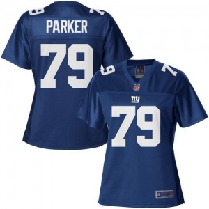 Pro Line Women's New York Giants Martin Parker Team Color Jersey