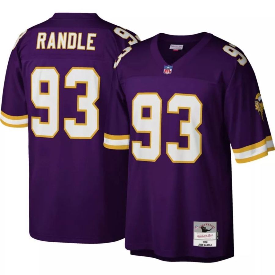 Mitchell & Ness Men's Minnesota Vikings John Randle #93 Purple 1