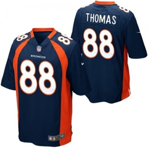 Nike Demaryius Thomas Denver Broncos Youth Game Jersey - Navy Bl