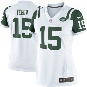 Nike Tim Tebow New York Jets Women's The Limited Jersey - White/