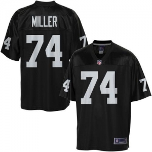 Pro Line Men's Oakland Raiders Colin Miller Team Color Jersey