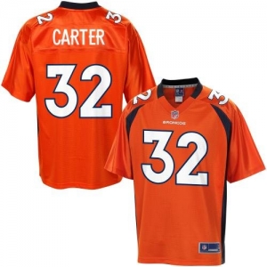 Pro Line Men's Denver Broncos Tony Carter Team Color Jersey