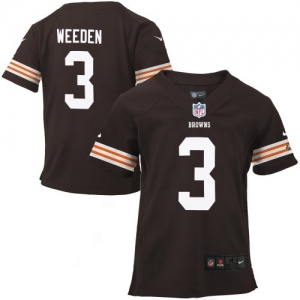 Nike Brandon Weeden Cleveland Browns Infant Game Jersey - Brown