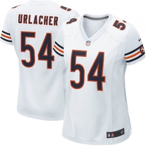 Nike Women's Chicago Bears Brian Urlacher Game White Jersey