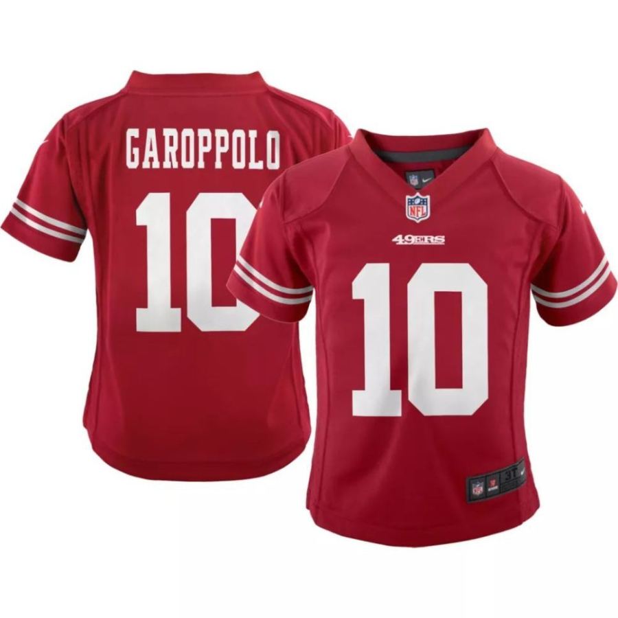 Nike Toddler San Francisco 49ers Jimmy Garoppolo #10 Red Game Je