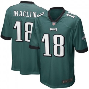 Nike Jeremy Maclin Philadelphia Eagles Game Jersey - Midnight Gr