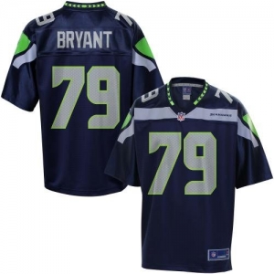 Pro Line Men's Seattle Seahawks Red Bryant Team Color Jersey