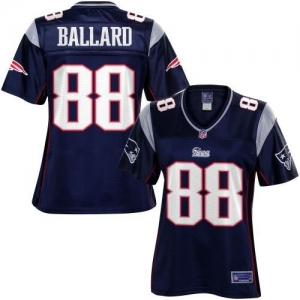 Pro Line Women's New England Patriots Jake Ballard Team Color Je