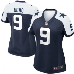 Nike Tony Romo Dallas Cowboys Women's Throwback Game Jersey - Na