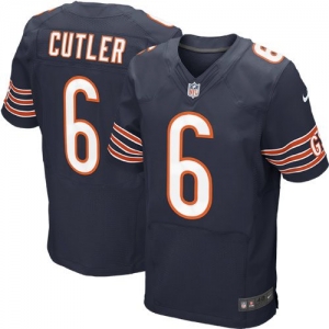 Nike Jay Cutler Chicago Bears Elite Jersey - Navy Blue