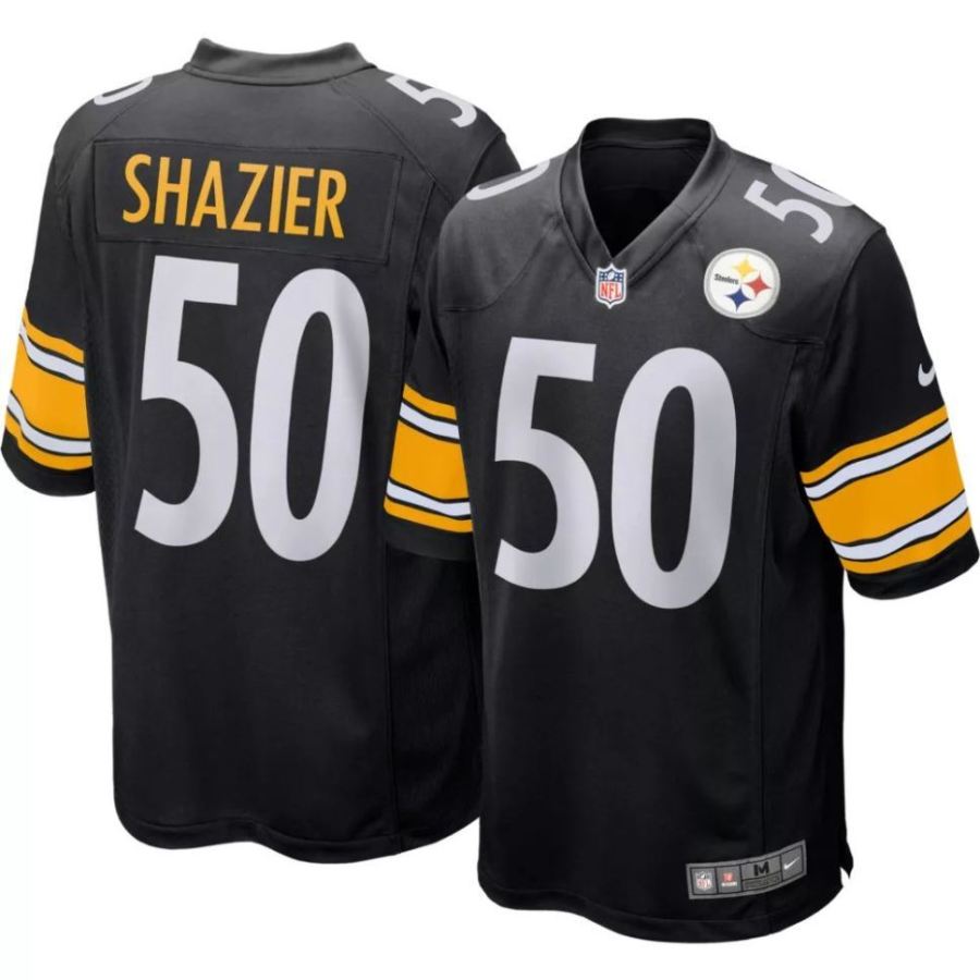 Nike Youth Pittsburgh Steelers Ryan Shazier #50 Black Game Jerse