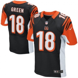 Nike A.J. Green Cincinnati Bengals Elite Jersey - Black