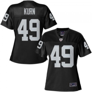 Pro Line Women's Oakland Raiders Mario Kurn Team Color Jersey