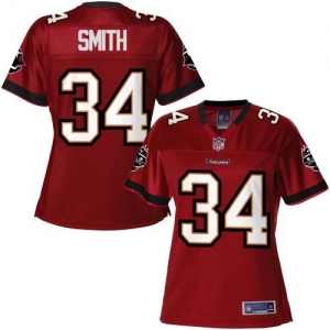 Pro Line Women's Tampa Bay Buccaneers Michael Smith Team Color J