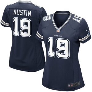 Nike Miles Austin Dallas Cowboys Youth Girls Game Jersey - Navy