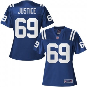 Pro Line Women's Indianapolis Colts Winston Justice Team Color J