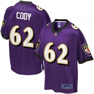 Pro Line Men's Baltimore Ravens Terrence Cody Team Color Jersey