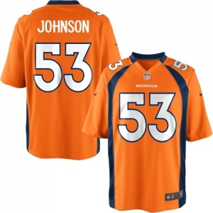 Nike Youth Denver Broncos Steven Johnson Team Color Game Jersey