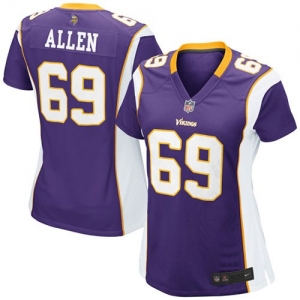 Nike Women's Minnesota Vikings Jared Allen Game Team Color Jerse