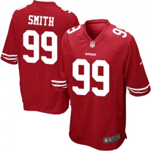 Nike Aldon Smith San Francisco 49ers Game Jersey - Scarlet