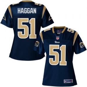 Pro Line Women's St. Louis Rams Mario Haggan Team Color Jersey