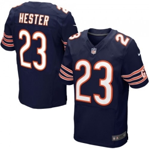 Nike Devin Hester Chicago Bears Elite Jersey - Navy Blue