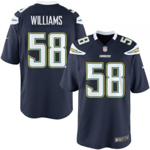 Nike Youth San Diego Chargers Demorrio Williams Team Color Game