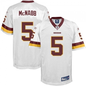 Reebok Donovan McNabb Washington Redskins Replica Jersey - White