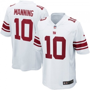 Nike Eli Manning New York Giants Youth Game Jersey - White