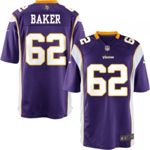 Nike Youth Minnesota Vikings Chase Baker Team Color Game Jersey