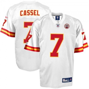 Reebok Matt Cassel Kansas City Chiefs Replica Jersey - White