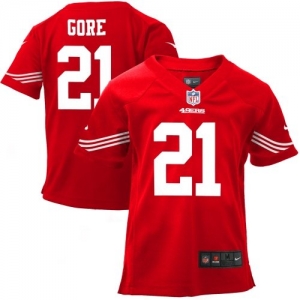 Nike Frank Gore San Francisco 49ers Toddler Game Jersey - Scarle