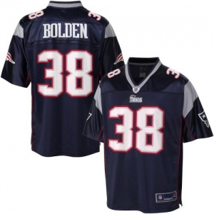 Pro Line Men's New England Patriots Brandon Bolden Team Color Je