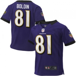 Nike Anquan Boldin Baltimore Ravens Toddler Game Jersey - Purple