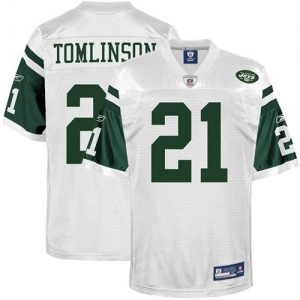 Reebok LaDainian Tomlinson New York Jets Replica Jersey - White