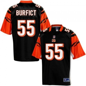 Pro Line Men's Cincinnati Bengals Vontaze Burfict Team Color Jer