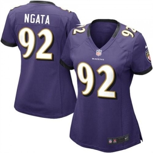 Nike Baltimore Ravens Haloti Ngata Women's Game Jersey