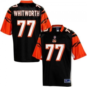 Pro Line Men's Cincinnati Bengals Andrew Whitworth Team Color Je