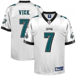 Reebok Michael Vick Philadelphia Eagles Youth Replica Jersey - W