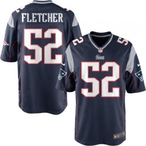 Nike Youth New England Patriots Dane Fletcher Team Color Game Je