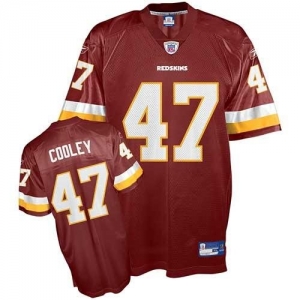 Reebok NFL Equipment Washington Redskins #47 Chris Cooley Burgun