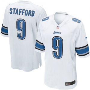 Nike Matt Stafford Detroit Lions Game Jersey - White