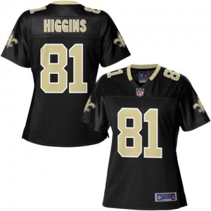 Pro Line Women's New Orleans Saints Mike Higgins Team Color Jers