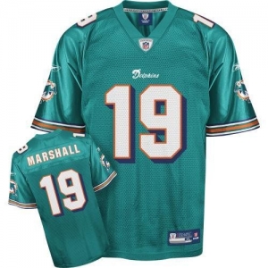 Reebok Brandon Marshall Miami Dolphins Youth Replica Jersey-#19