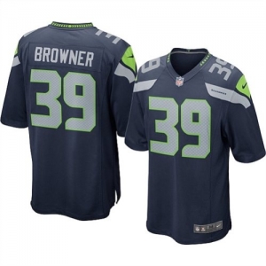 Nike Seattle Seahawks Brandon Browner Game Team Color Jersey