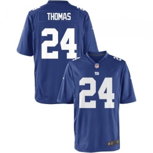 Nike Youth New York Giants Terrell Thomas Team Color Game Jersey