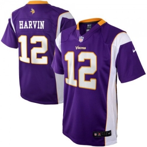 Nike Percy Harvin Minnesota Vikings Toddler Game Jersey - Purple