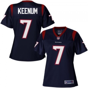 Pro Line Women's Houston Texans Case Keenum Team Color Jersey