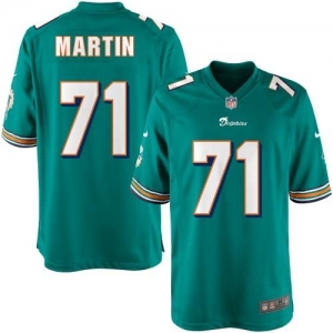 Nike Youth Miami Dolphins Jonathan Martin Team Color Game Jersey